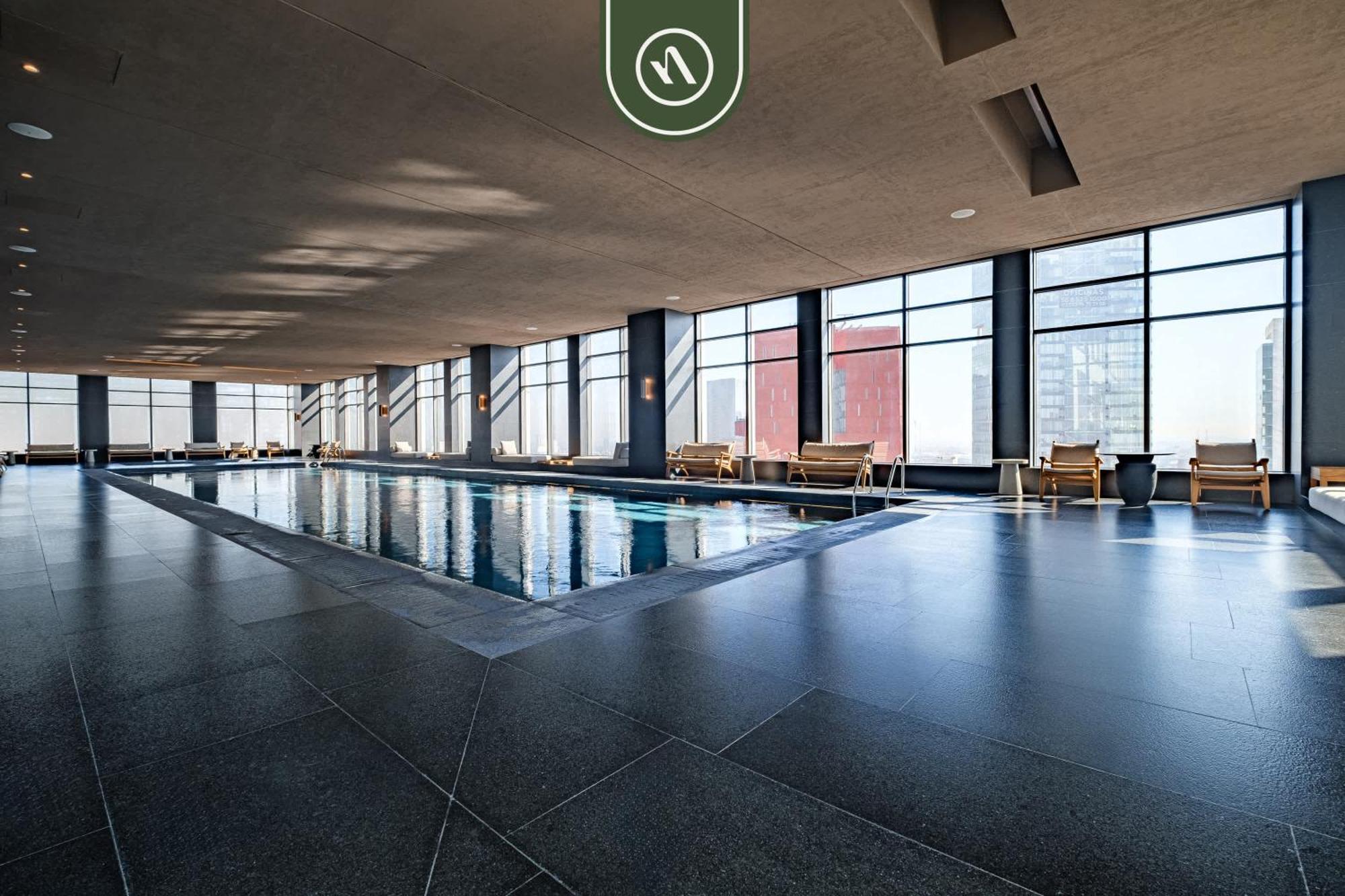 Apartment Luxury 2 Bedroom - Amazing View - Pool - Gym Mexico City